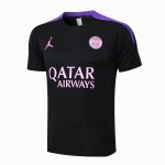 Maglia Allenamento Paris Saint-Germain Jordan 2024-2025 Nero