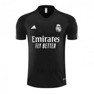 Maglia Allenamento Real Madrid 2023-2024 Nero