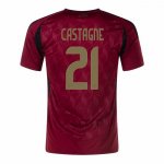 Maglia Belgio Giocatore Castagne Home 2024