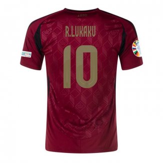 Maglia Belgio Giocatore R.lukaku Home 2024