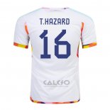 Maglia Belgio Giocatore T.hazard Away 2022