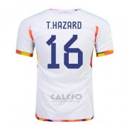 Maglia Belgio Giocatore T.hazard Away 2022