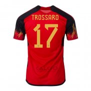 Maglia Belgio Giocatore Trossard Home 2022