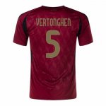 Maglia Belgio Giocatore Vertonghen Home 2024