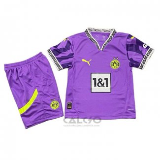 Maglia Borussia Dortmund Portiere Special Bambino 2024-2025 Purpura