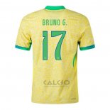 Maglia Brasile Giocatore Bruno G. Home 2024