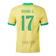 Maglia Brasile Giocatore Bruno G. Home 2024
