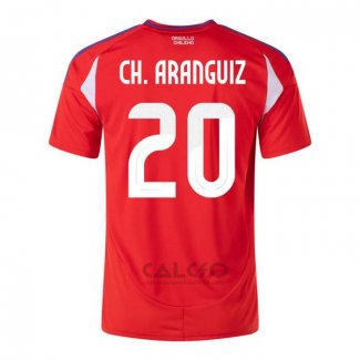 Maglia Cile Giocatore Ch.aranguiz Home 2024