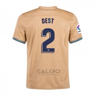 Maglia FC Barcellona Giocatore Dest Away 2022-2023