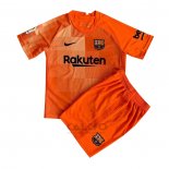 Maglia FC Barcellona Portiere Bambino 2021-2022 Arancione
