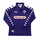 Maglia Fiorentina Home Manica Lunga Retro 1998-1999