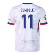 Maglia Francia Giocatore Dembele Away 2024