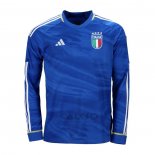 Maglia Italia Home Manica Lunga 2023-2024