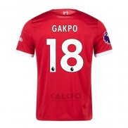 Maglia Liverpool Giocatore Gakpo Home 2023-2024