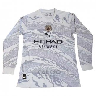 Maglia Manchester City Chinese New Year Manica Lunga 2023-2024