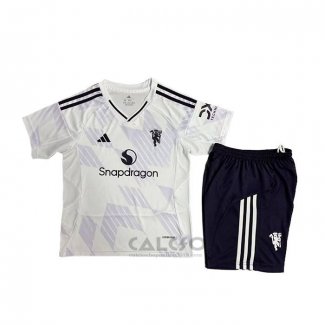 Maglia Manchester United Away Bambino 2025-2026