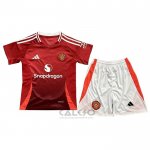 Maglia Manchester United Home Bambino 2024-2025
