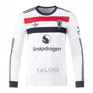 Maglia Manchester United Third Manica Lunga 2024-2025