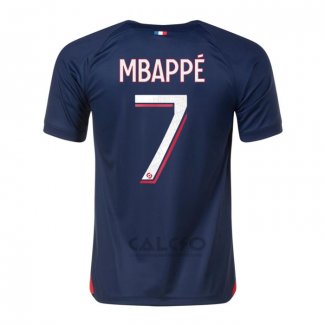 Maglia Paris Saint-Germain Giocatore Mbappe Home 2023-2024