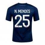 Maglia Paris Saint-Germain Giocatore N.mendes Home 2022-2023