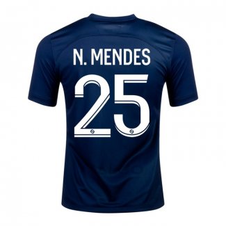 Maglia Paris Saint-Germain Giocatore N.mendes Away 2022-2023