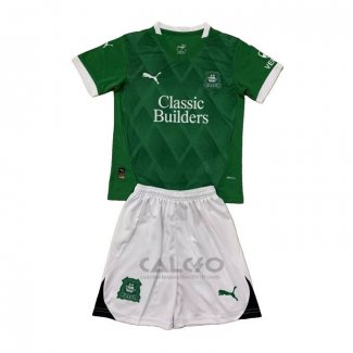 Maglia Plymouth Argyle Home Bambino 2024-2025