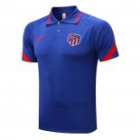 Maglia Polo Atletico Madrid 2022-2023 Blu