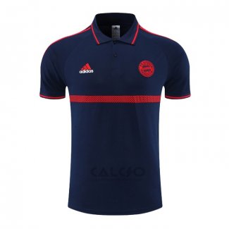 Maglia Polo Bayern Monaco 2022-2023 Blu