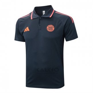 Maglia Polo Bayern Monaco 2025-2026 Grigio Arancione