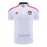 Maglia Polo Olympique Lione 2022-2023 Bianco