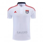 Maglia Polo Olympique Lione 2022-2023 Bianco