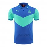 Maglia Polo Olympique Marsiglia 2022-2023 Blu e Verde