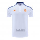 Maglia Polo Real Madrid 2022-2023 Bianco e Blu