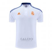 Maglia Polo Real Madrid 2022-2023 Bianco e Blu