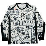 Maglia Prematch America Manica Lunga 2024 Bianco