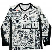 Maglia Prematch America Manica Lunga 2024 Bianco