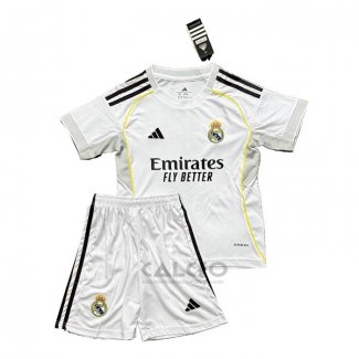 Maglia Real Madrid Home Bambino 2025-2026