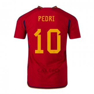 Maglia Spagna Giocatore Pedri Home 2022