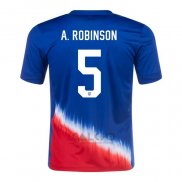 Maglia Stati Uniti Giocatore A.robinson Away 2024