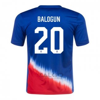 Maglia Stati Uniti Giocatore Balogun Away 2024