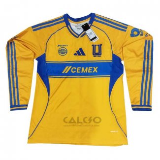 Maglia Tigres UANL Home Manica Lunga 2025-2026