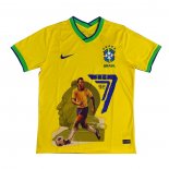 Maglia Brasile Pele Special 2022 Giallo Thailandia