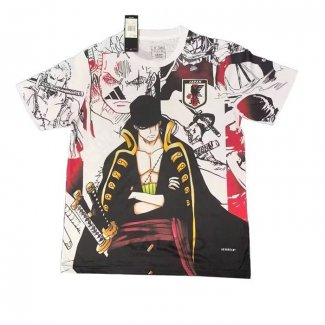 Maglia Giappone Anime One Piece 2025-2026 Bianco Thailandia