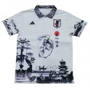 Maglia Giappone Cartoon 2024-2025 Bianco Thailandia