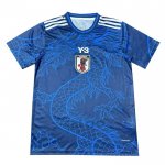 Maglia Giappone Y-3 Dragon 2024-2025 Blu Thailandia