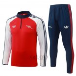 Tuta da Track di Felpa Arsenal Bambino 2026-2027 Rosso