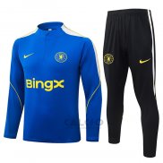 Tuta da Track di Felpa Chelsea Bambino 2026-2027 Blu