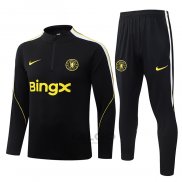 Tuta da Track di Felpa Chelsea Bambino 2026-2027 Nero