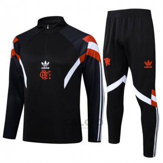 Tuta da Track di Felpa Flamengo 2024-2025 Nero