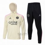 Tuta da Track di Felpa Paris Saint-Germain 2024-2025 Giallo
